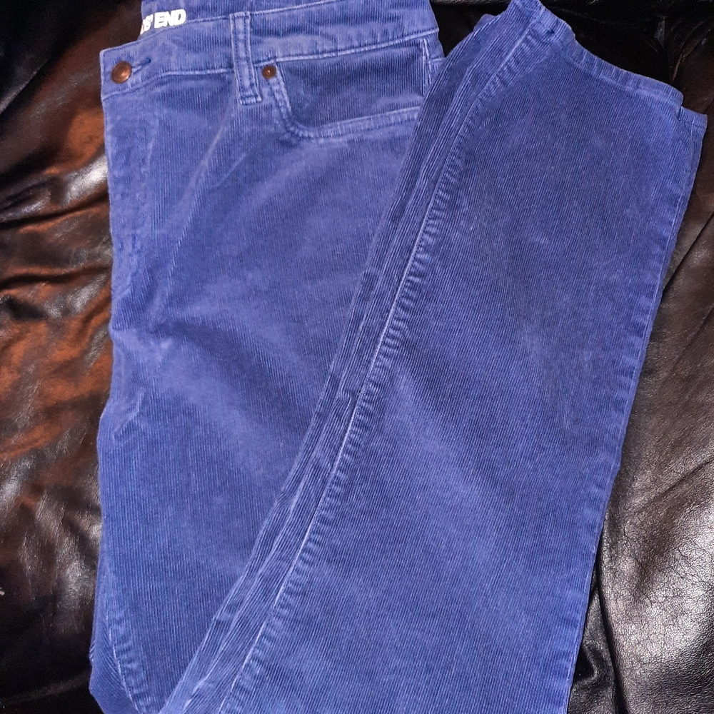 Land's End Blue Women's Corduroy Pants